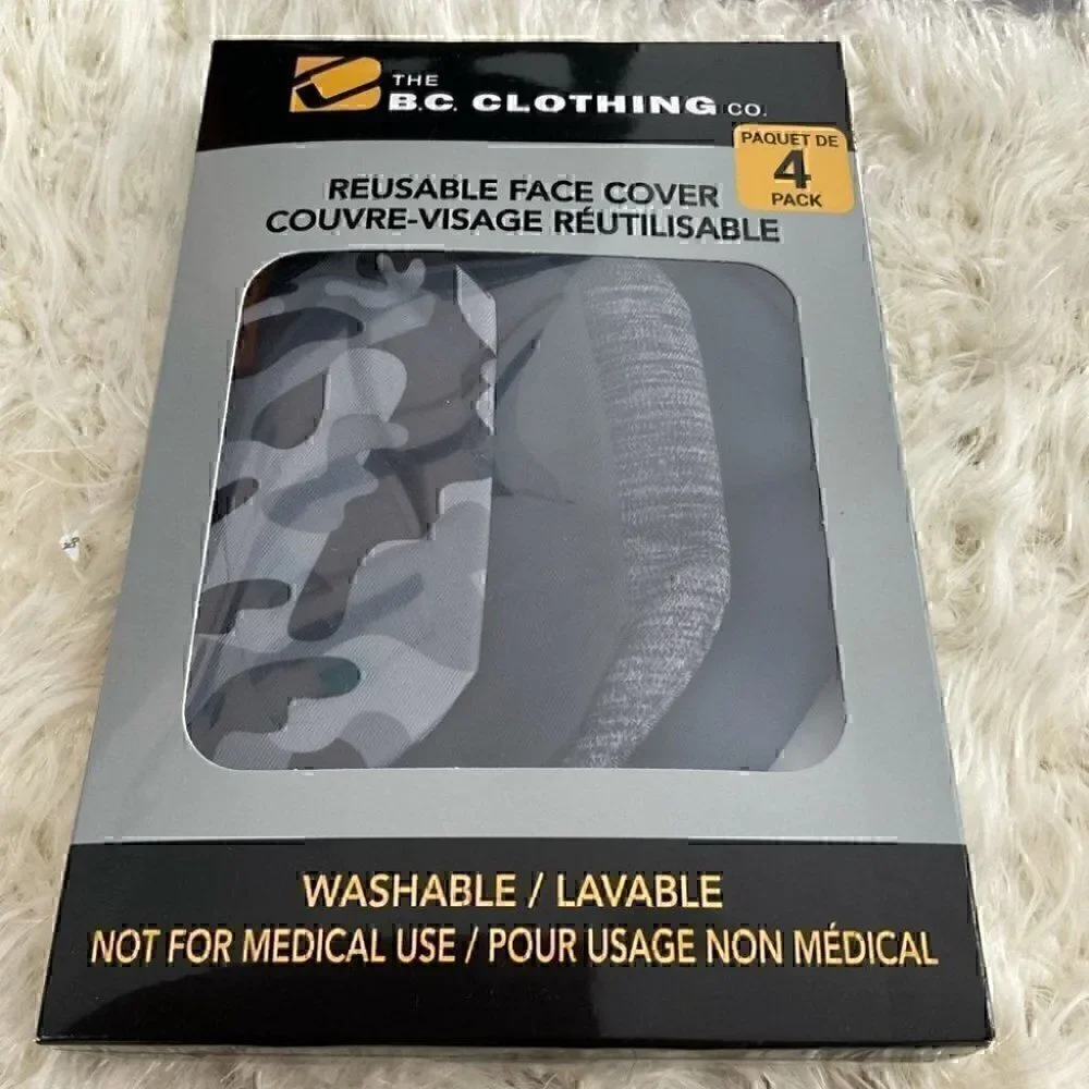 4 pack Reusable Face Cover/Masks NWT